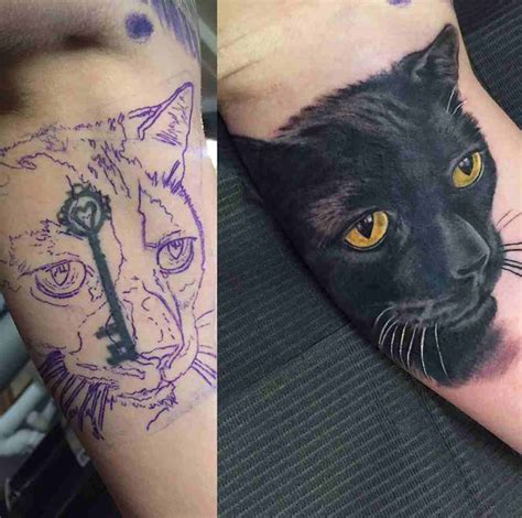 tatuajes en negro para tapar otro|Las mejores 100 ideas de COVER UP TATTOOS